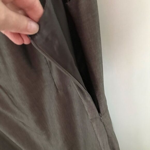 Anne Klein Executive Collection 2 Piece Lined Jacket and Sheath Dress Size 10 - Picture 9 of 9